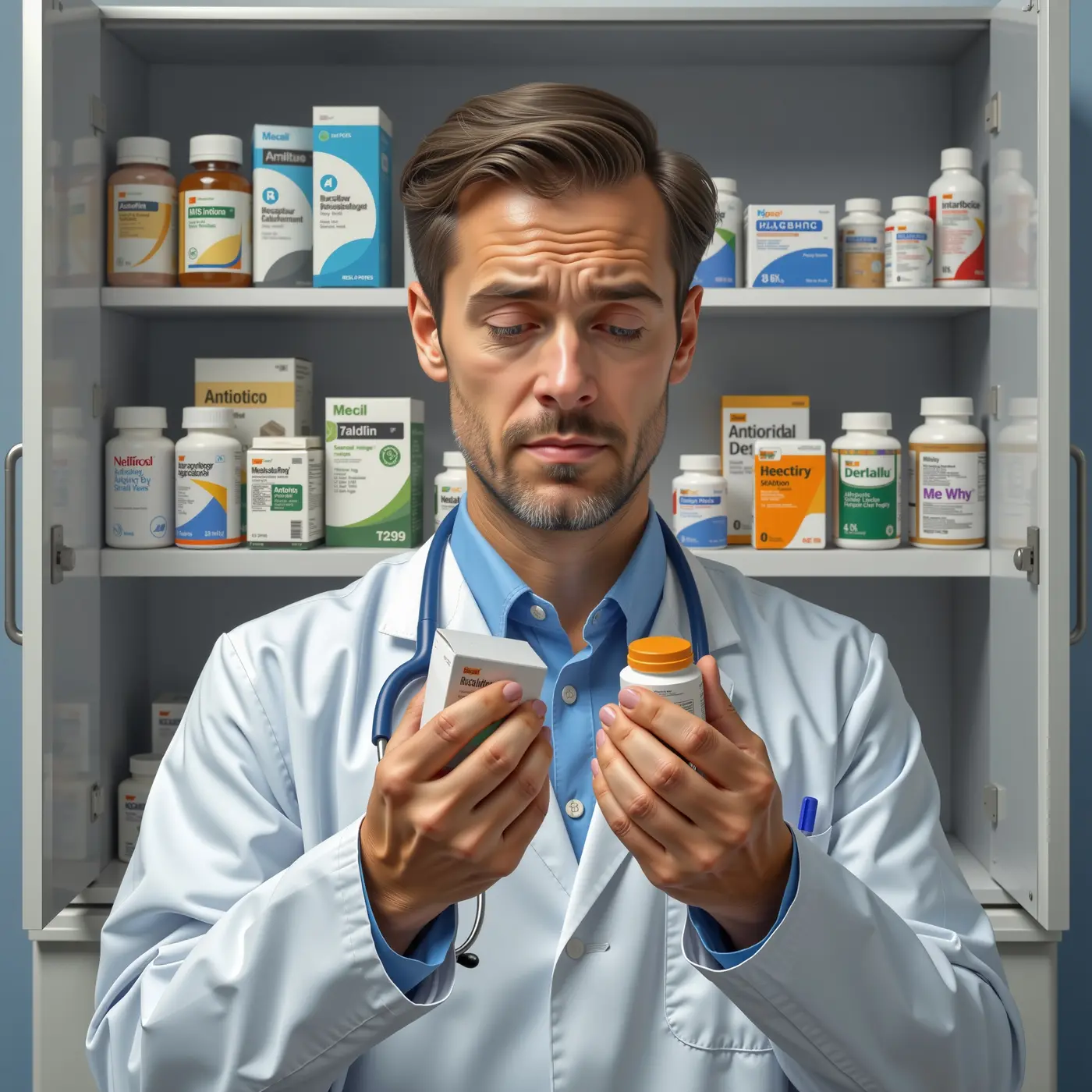Antibiotic selection educational visual