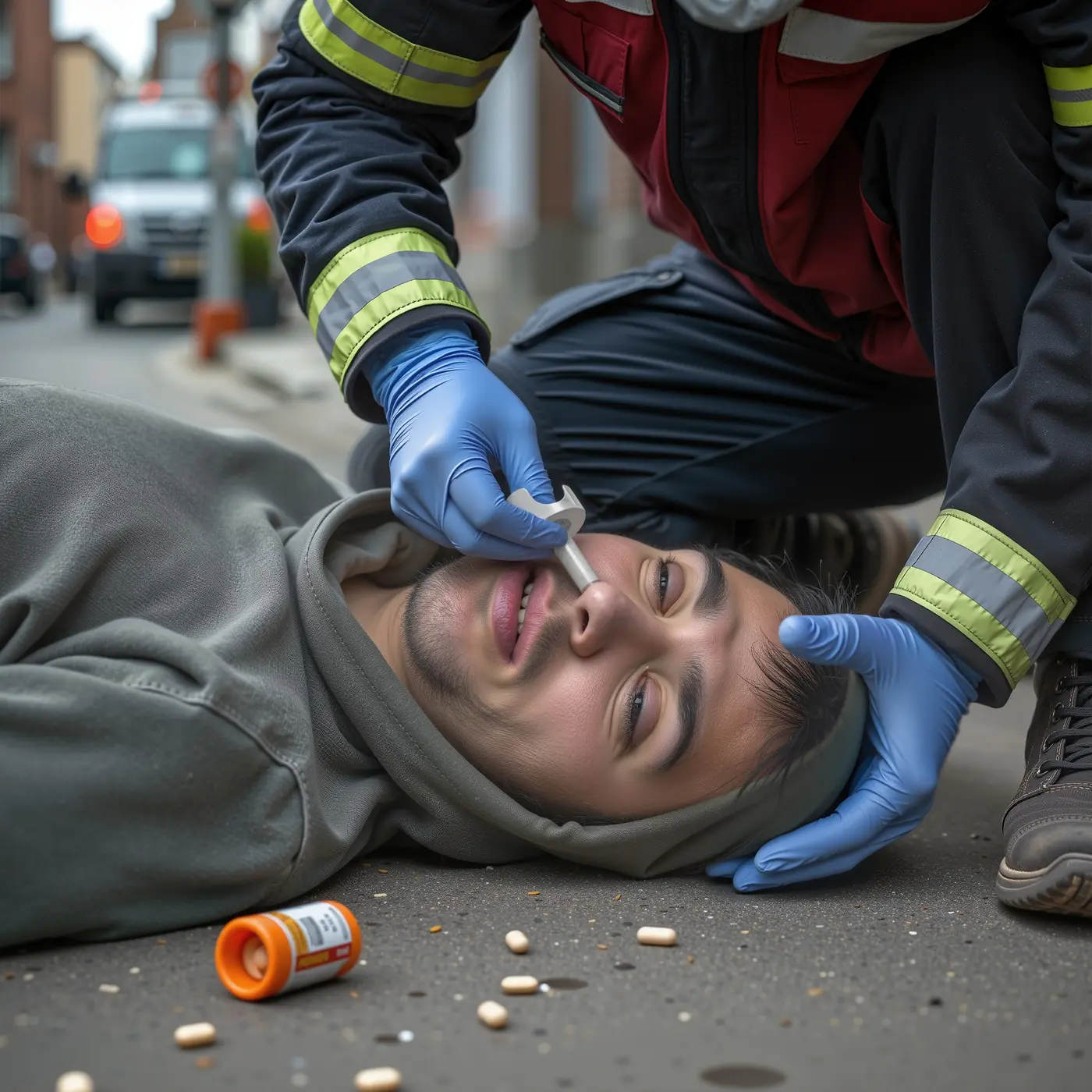 Overdose response educational visual